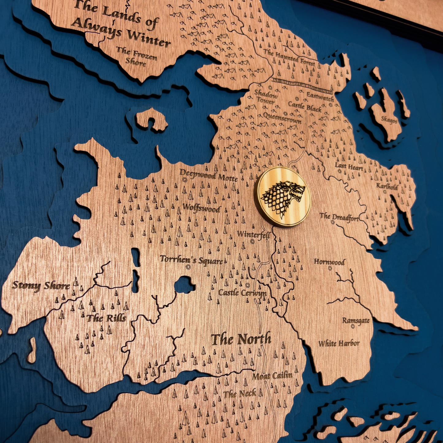 Mapa Westeros: Edición Game Of Thrones